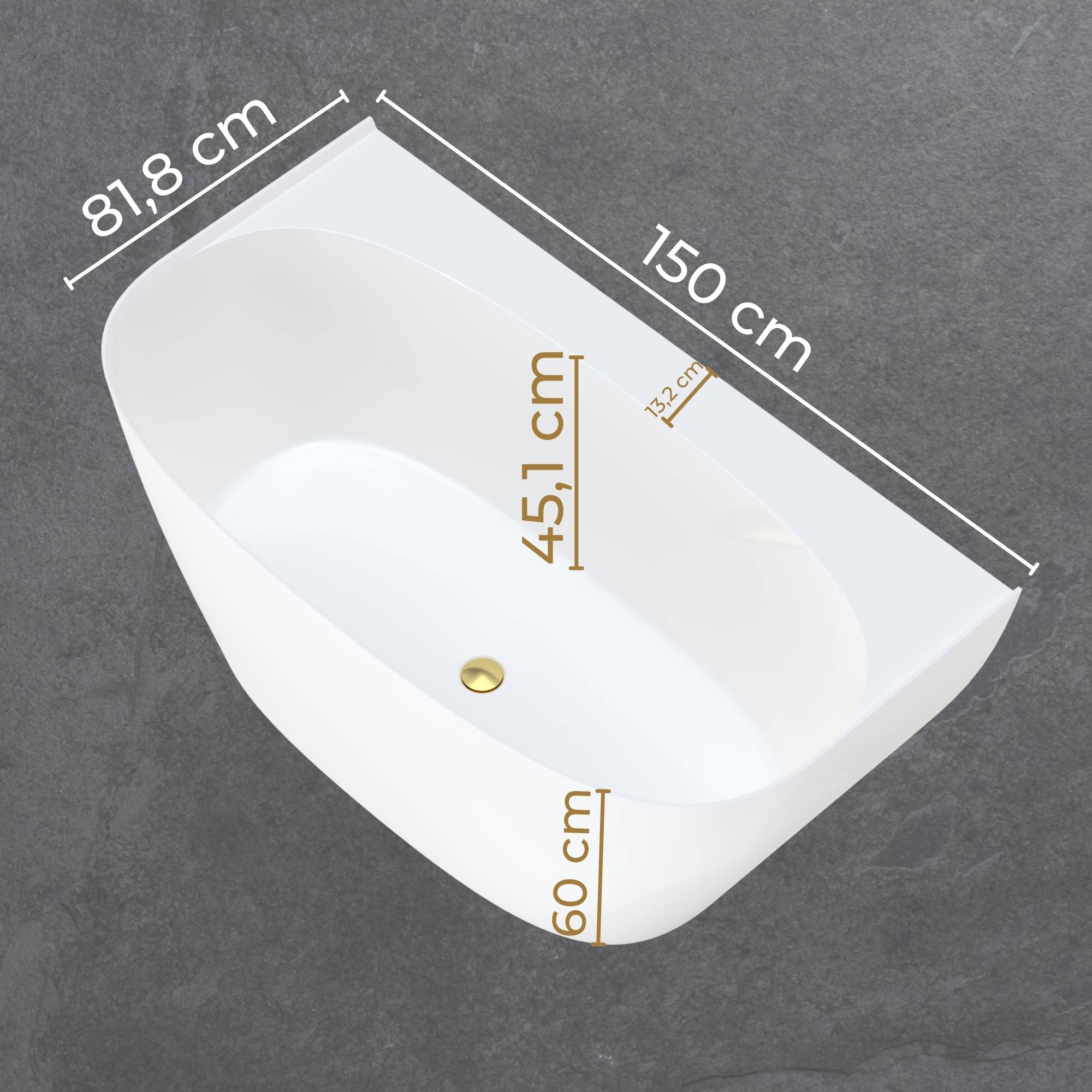 Wymiary wanny ELA 150